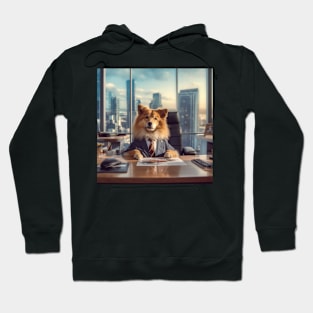 The Bussinessman Dog Hoodie